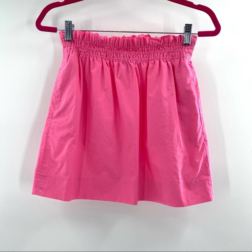 J. Crew Pink Stretchy Waist Skirt - Picture 1 of 3